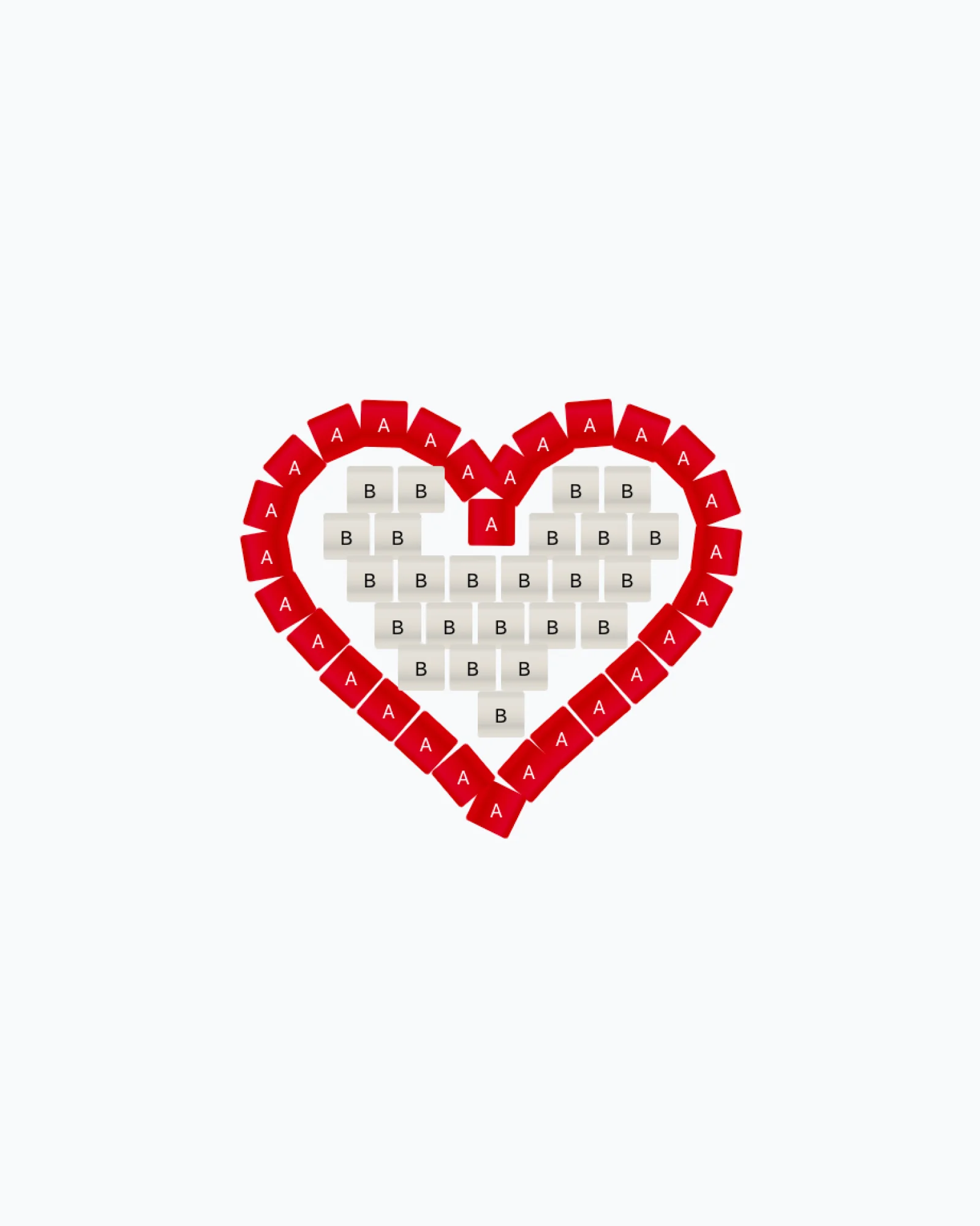 Custom bead grid with rotated and scaled beads in Wevy